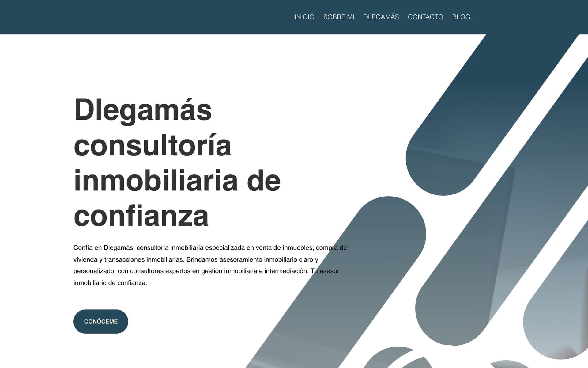 Captura de la web de DLegamas