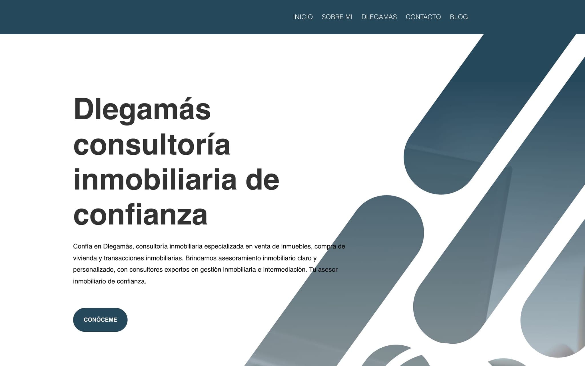 Captura de la web de DLegamas