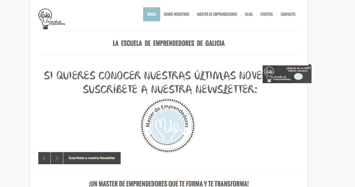 La escuela de emprendedores de Galicia