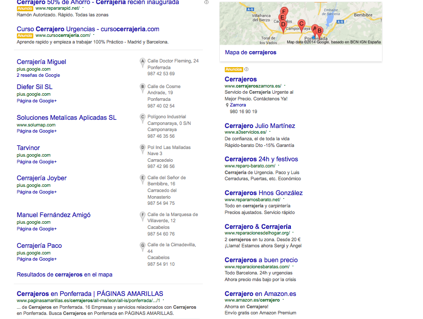 serps local